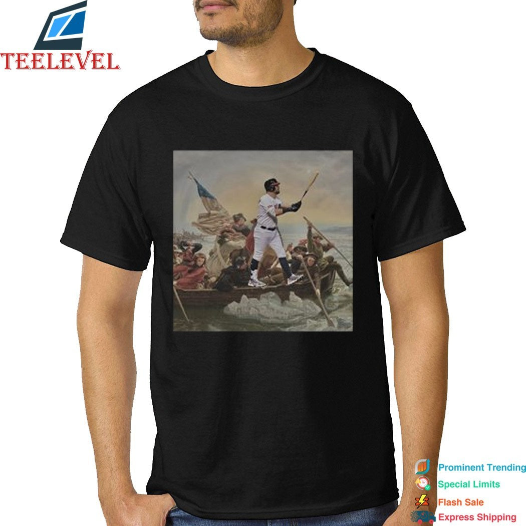Kyle Schwarber Schwarber Crossing The Delaware Team USA 2026 T-shirts