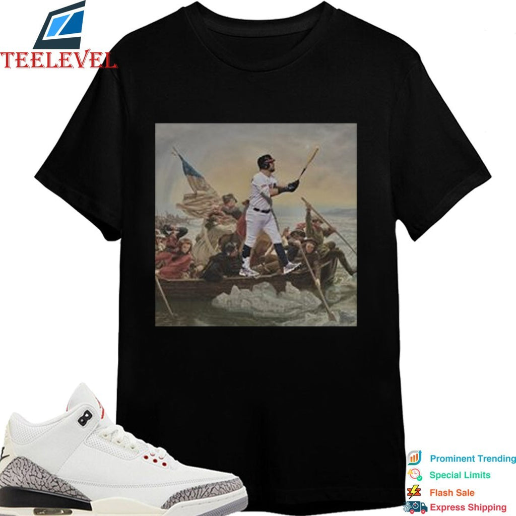 Kyle Schwarber Schwarber Crossing The Delaware Team USA 2026 T-shirts