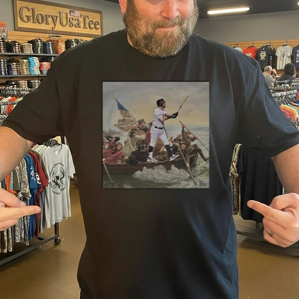 Kyle Schwarber Schwarber Crossing The Delaware Team Usa 2026 Wbc Shirt