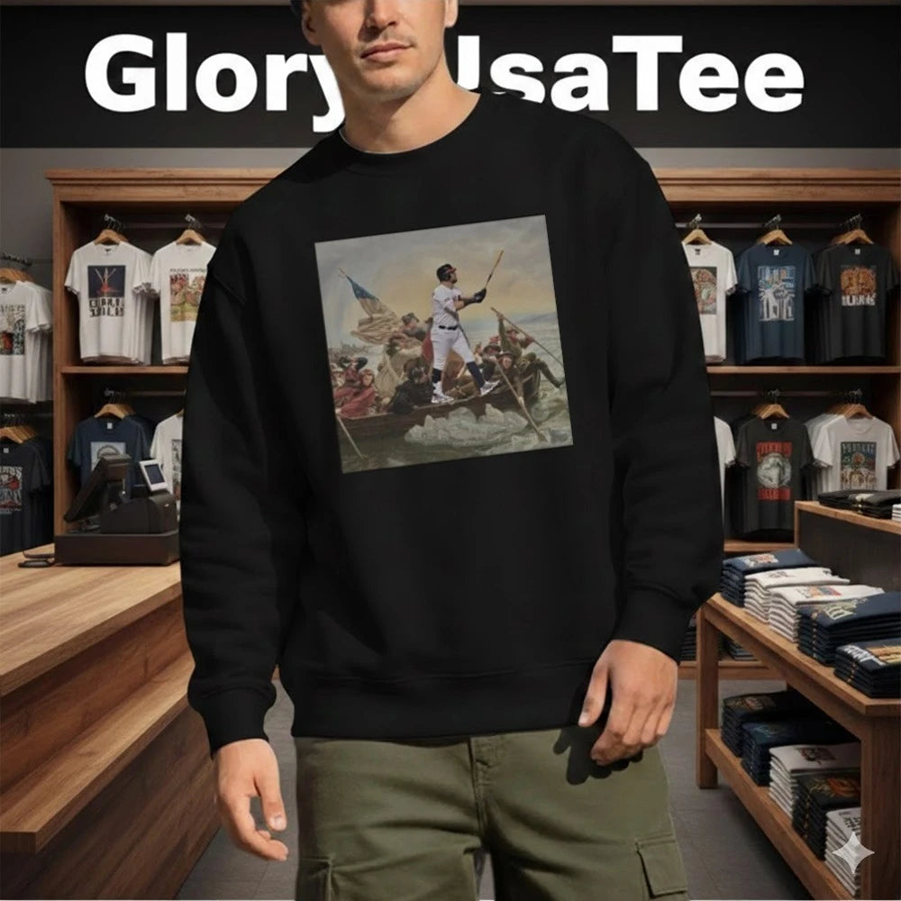 Kyle Schwarber Schwarber Crossing The Delaware Team Usa 2026 Wbc Shirt