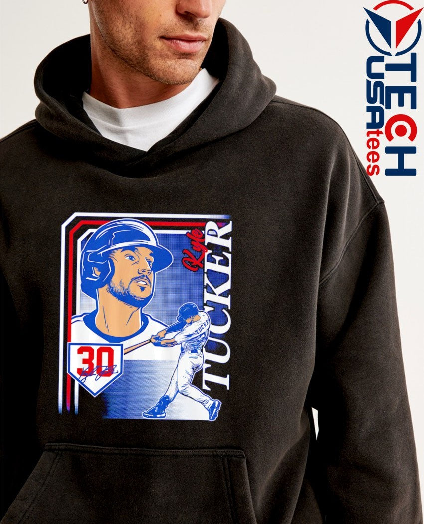 Kyle Tucker #30 Los Angeles Dodgers Collage Frame signature shirt
