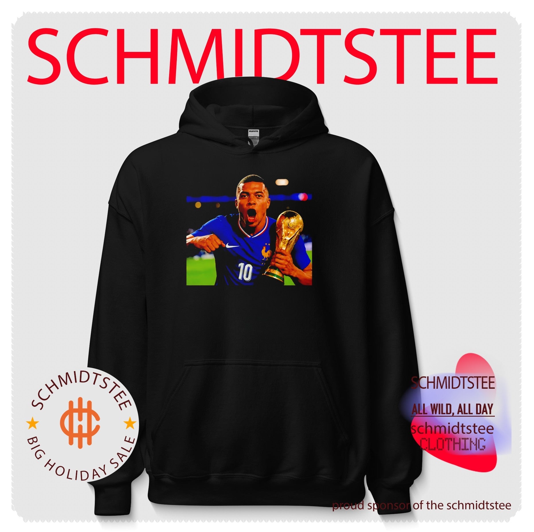 Kylian Mbappe France National Team trophy shirt