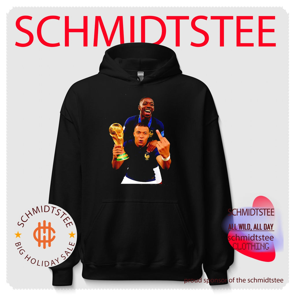 Kylian Mbappe and Ousmane Dembele France National Team Collage trophy shirt