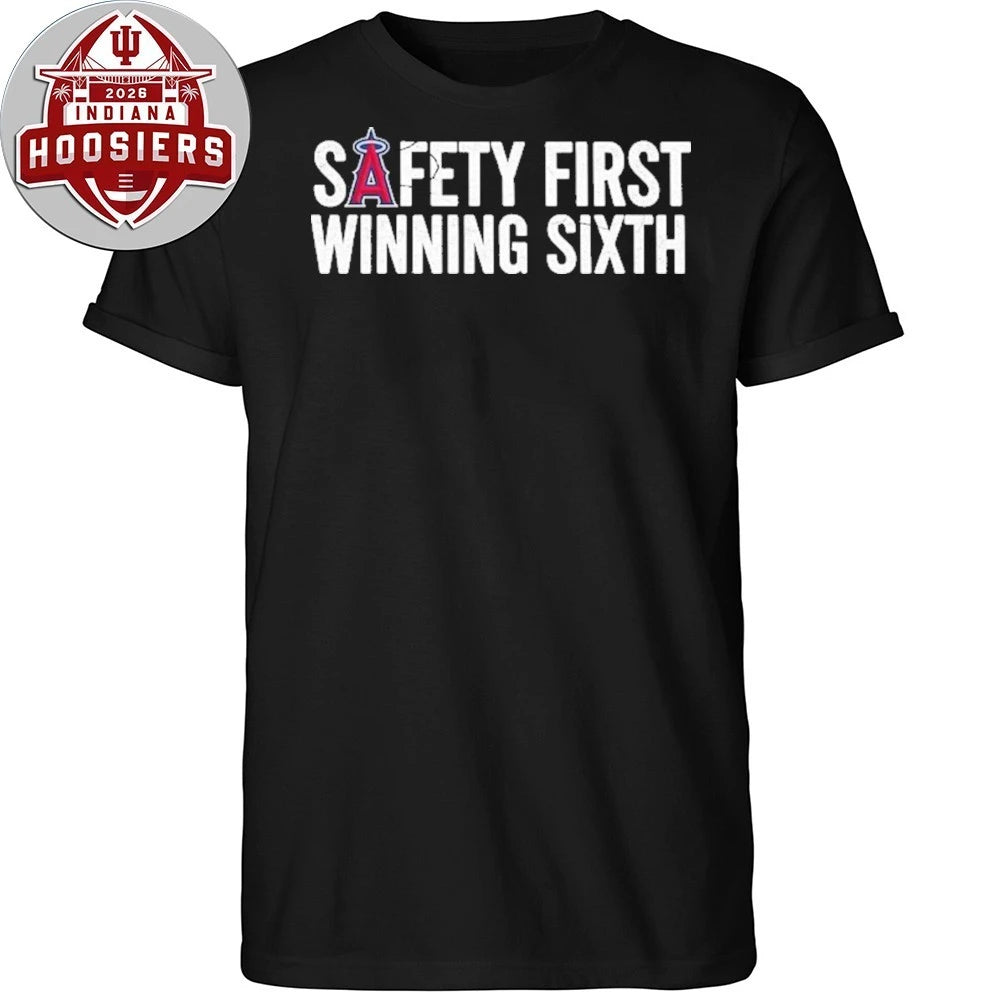 LA Angels Safety First Winning Sixth Logo 2026 Shirt