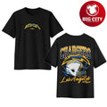 LA Chargers SEEN Bolting Up Graphic Two Sided Shirt
