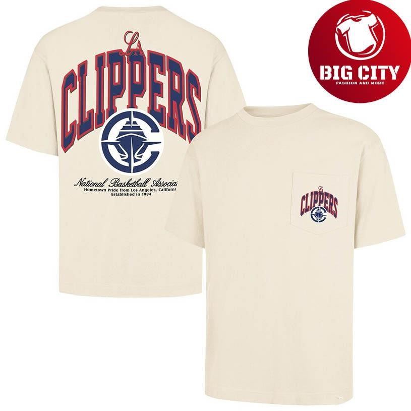 LA Clippers ’47 Unisex Crossover Collection Foundation Pocket Shirt