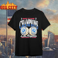 LA Dodgers 2025 Back To Back Rings Shirt