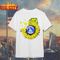 LA Dodgers Sunflower Baseball Shirt