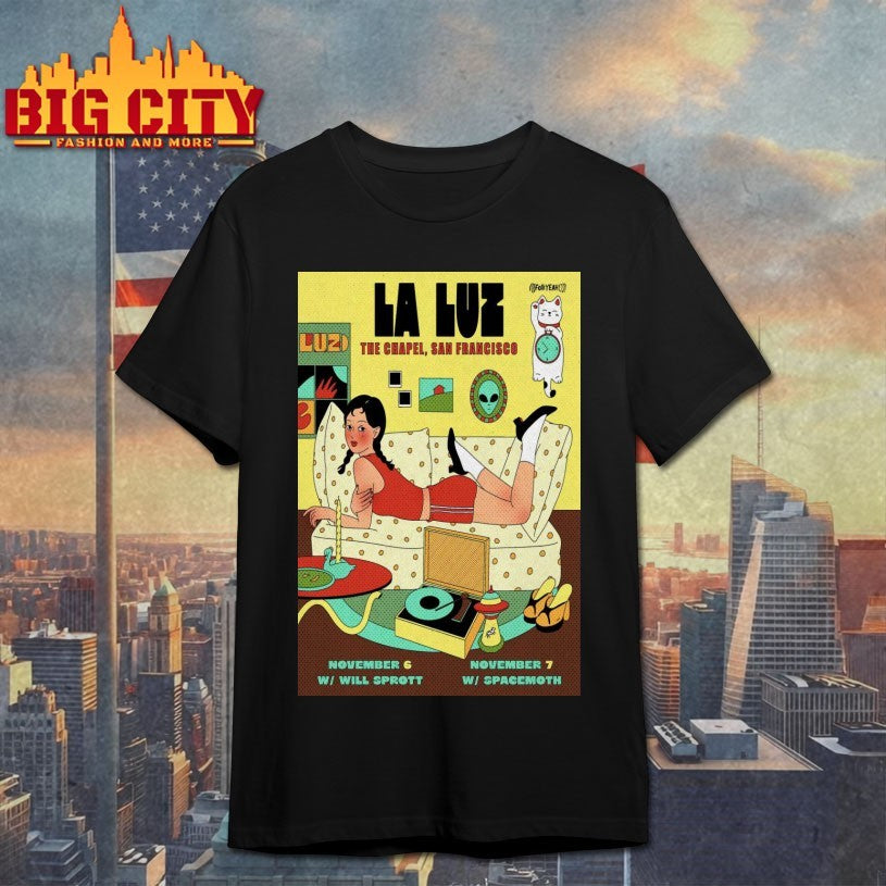 LA LUZ The Chapel In San Francisco CA November 6-7 2025 Poster Shirts