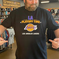 LA Playoff Time Los Angeles Lakers Game Day Graphic Shirt