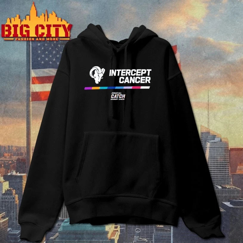 LA Rams Intercept Cancer Crucial Catch 2025 shirts