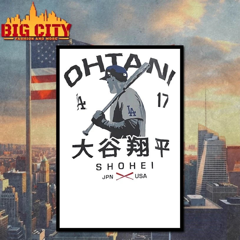 LA Shohei Ohtani JAPAN X USA shirt