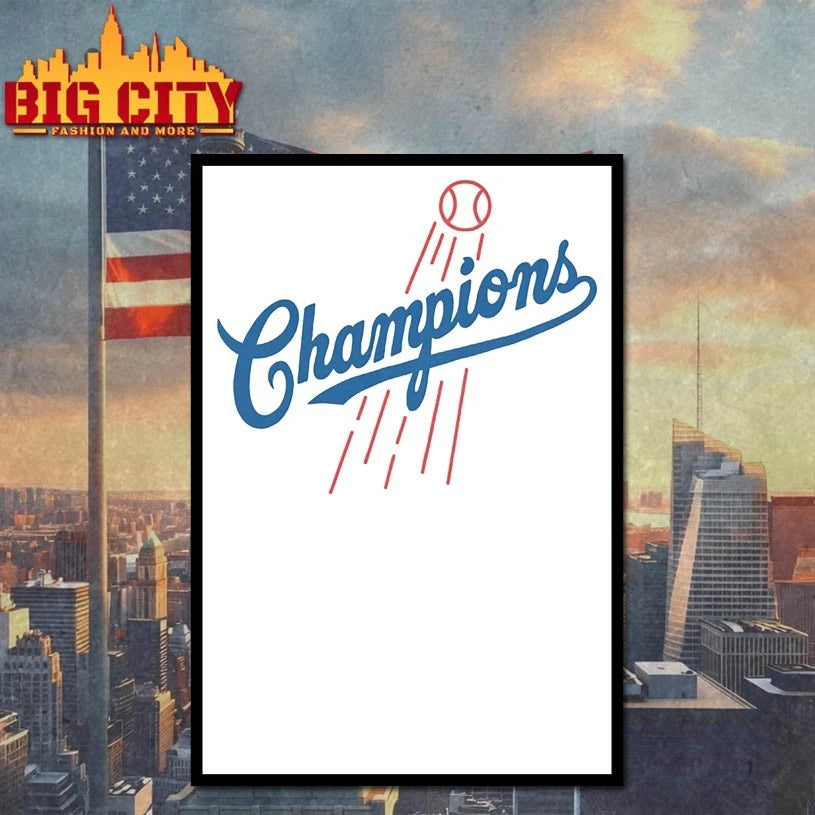 LA World Champions Style Logo Shirt