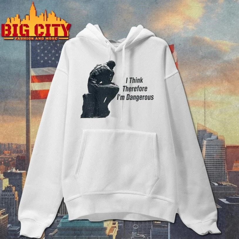 LATE 90S I THINK THEREFORE I’M DANGEROUS SHIRT