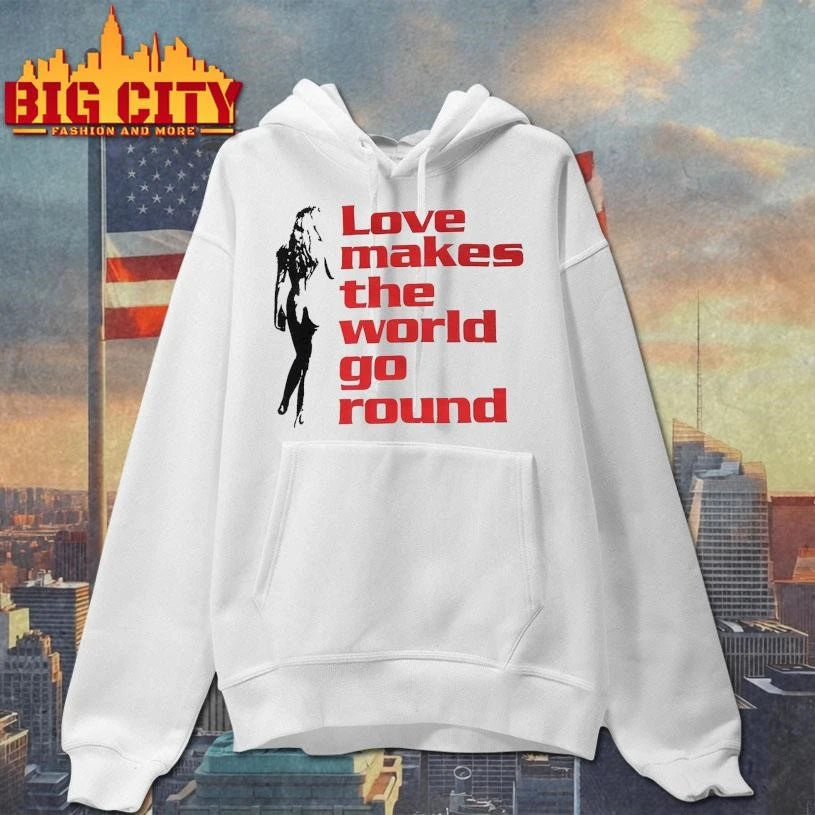 LATE 90S LOVE MAKES THE WORLD GO ROUND SHIRT