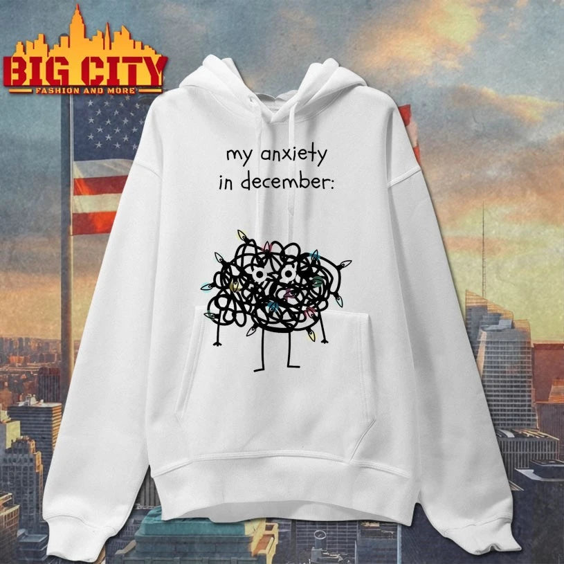 LED light my anxiety in December shirt