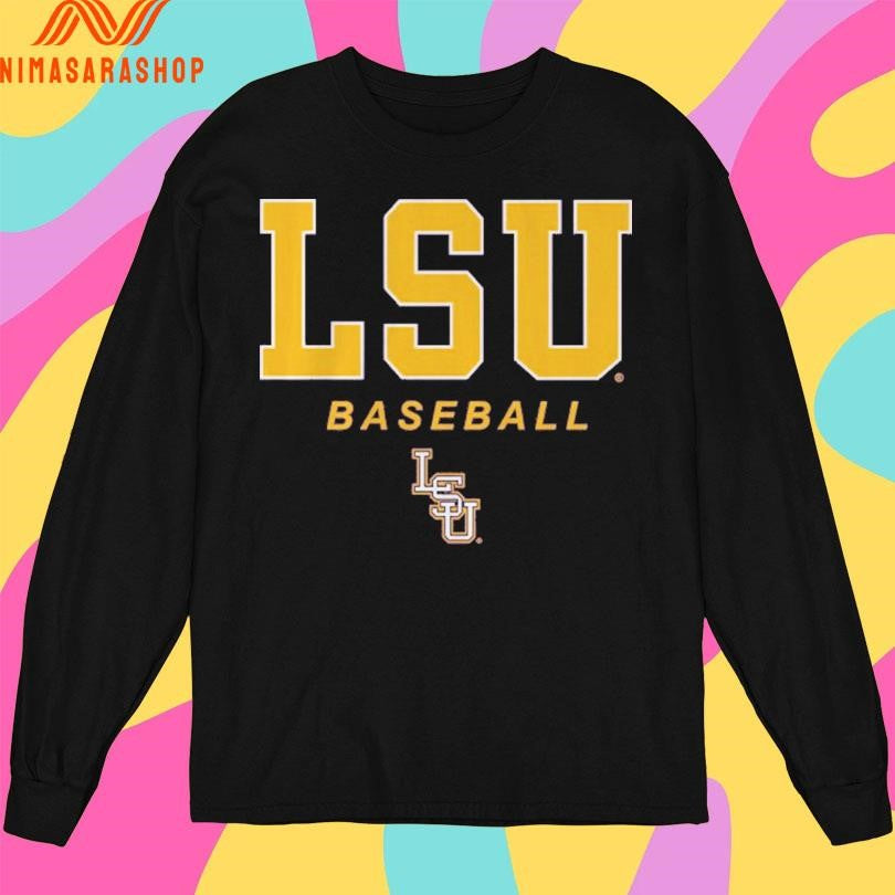 LSU Baseball Wordmark And Logo Shirts