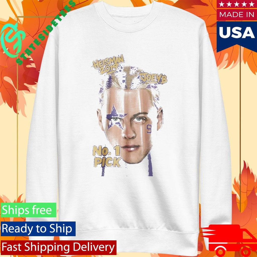 LSU Heisman 2019 Joe Burrow No 1 Pick Shirt