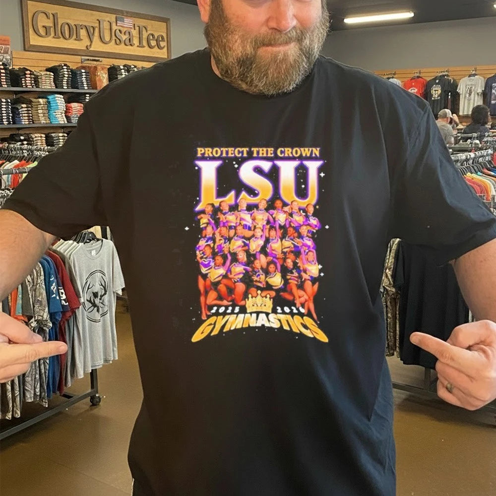 LSU Women’s Gymnastics Protect The Crown 2025 2026 graphic Shirt