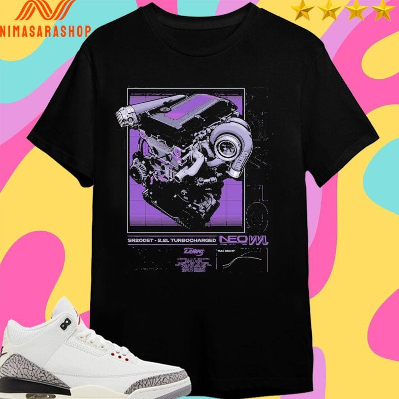 LZMFG Sr20det Turbocharged Neo Shirts