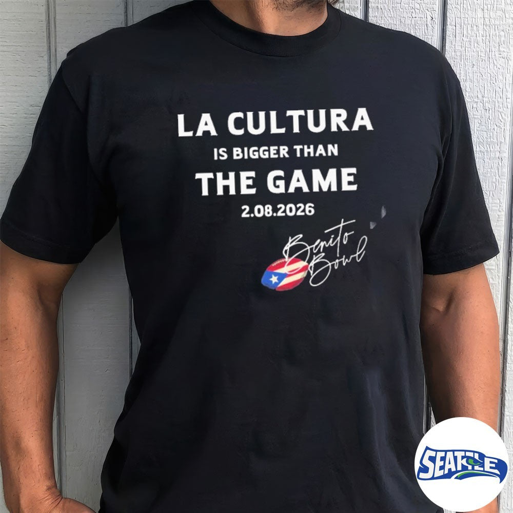 La Cultura is Bigger Benito Bowl Bad Bunny Signature shirt