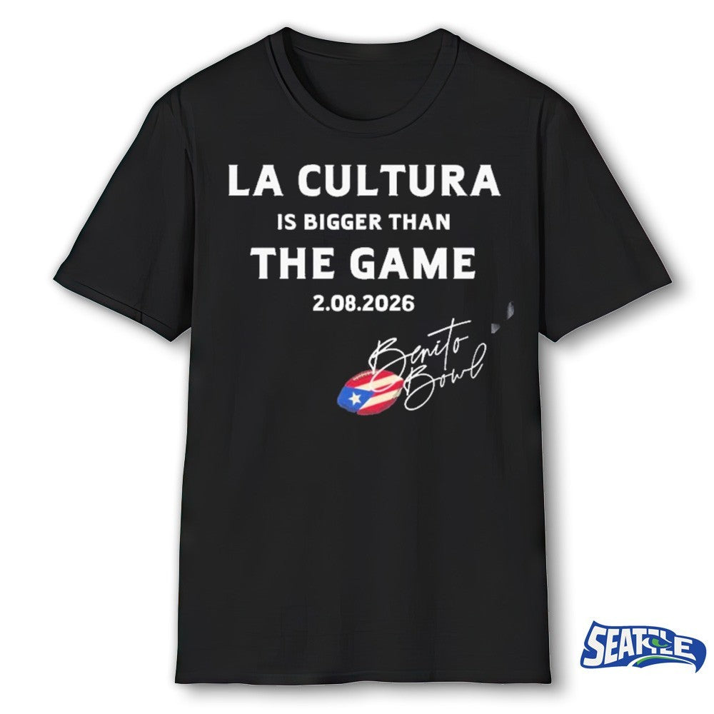 La Cultura is Bigger Benito Bowl Bad Bunny Signature shirt