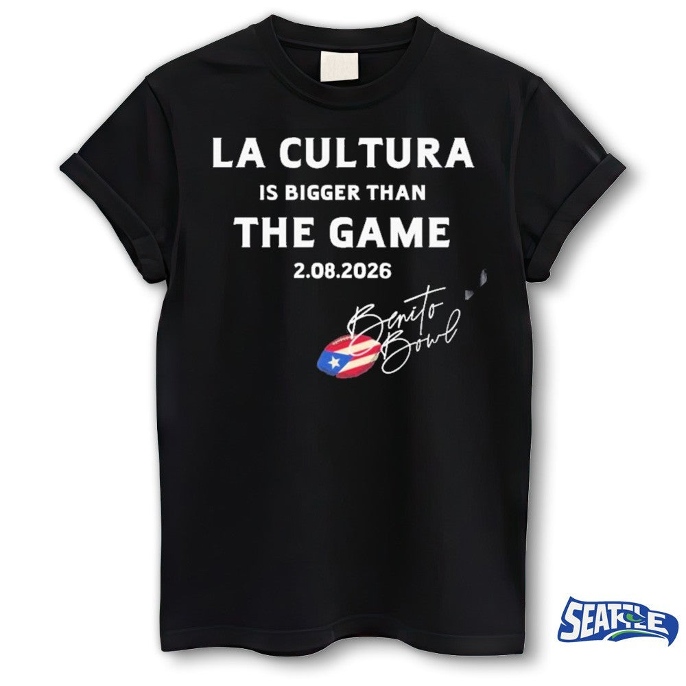 La Cultura is Bigger Benito Bowl Bad Bunny Signature shirt