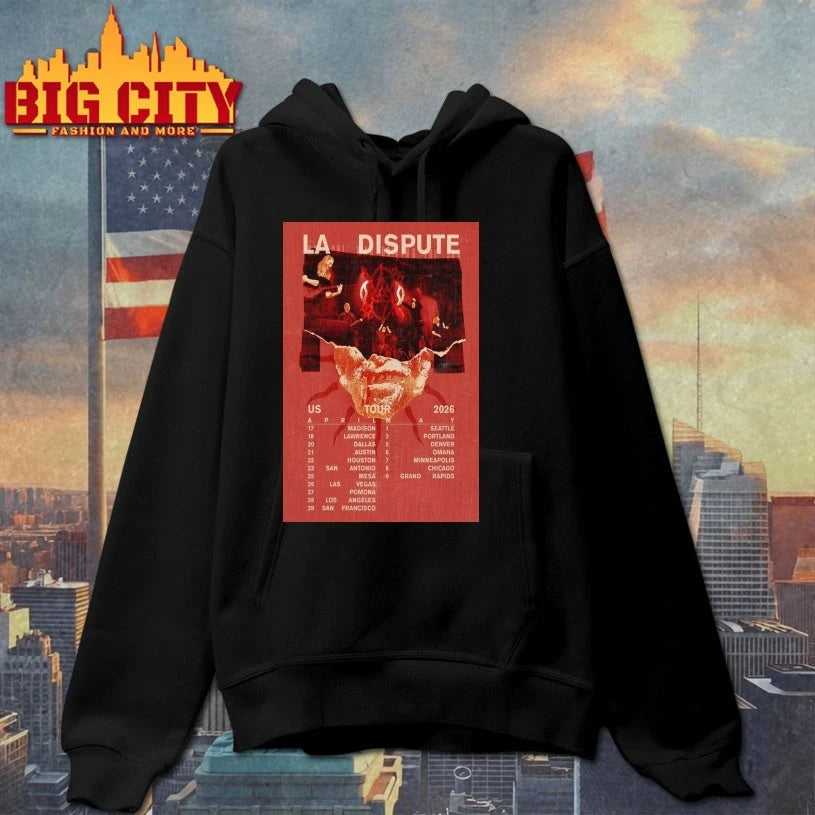 La Dispute US Tour April &amp; May 2026 Tour Poster Shirt