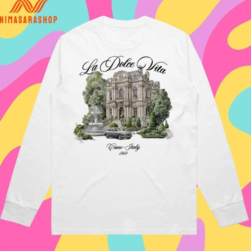 La Dolce Vita Como Italy 1969 Shirts