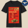 La Lom Euro Winter Tour 2026 Poster Shirt