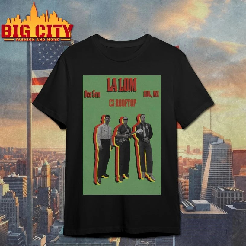 La Lom Fall Tour 2025 GDL, MX C3 Rooftop Poster shirt