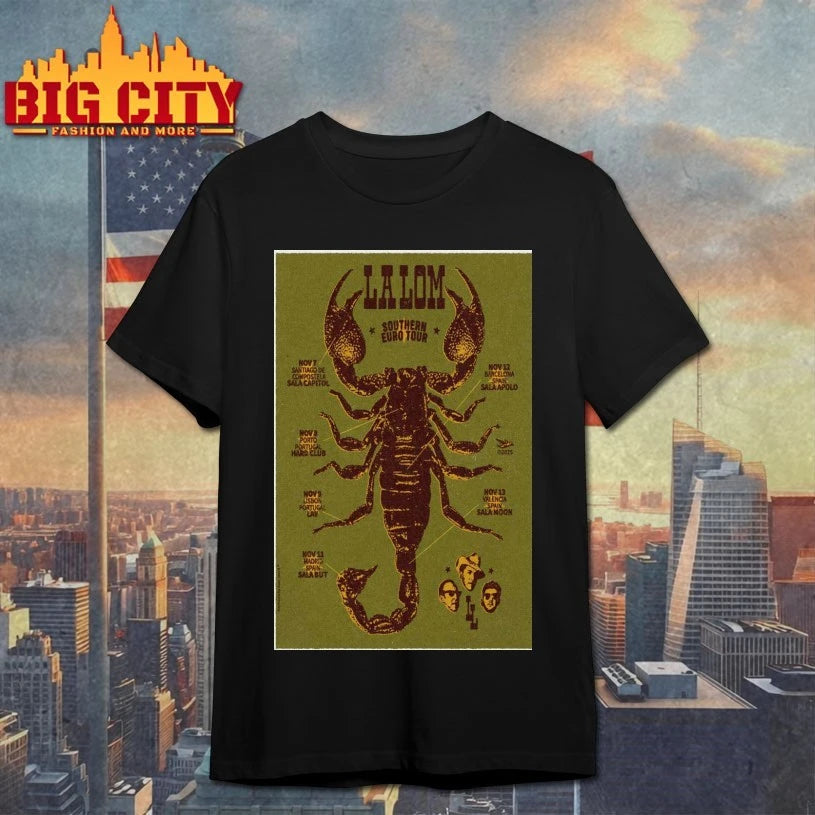 La Lom Southern Euro Tour 2025 Poster Shirts