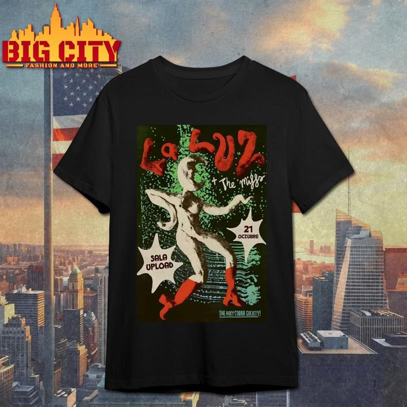 La Luz Sala Upload Barcelona October 21 2025 Poster Shirt
