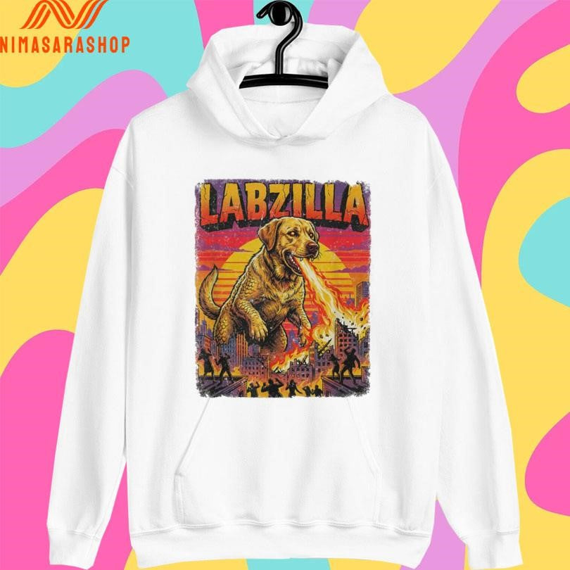 Labzilla Retro Kaiju Dog Shirts