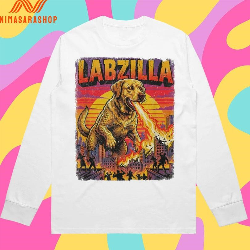 Labzilla Retro Kaiju Dog Shirts