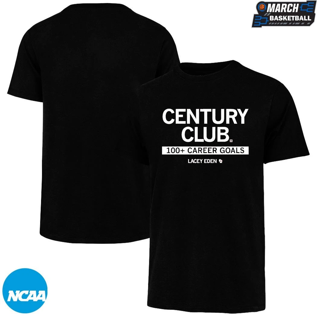 Lacey Eden Century Club 100+ Career Goals T-shirts