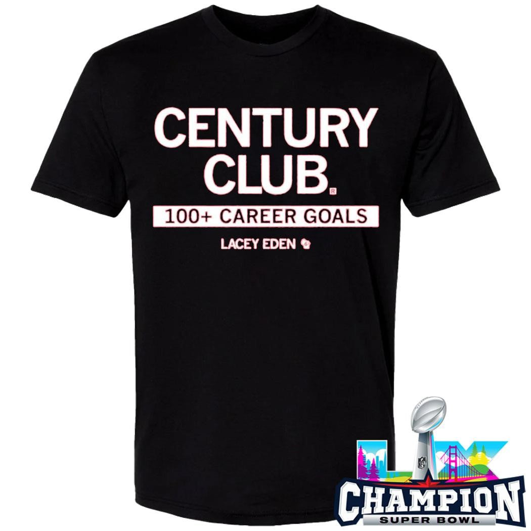 Lacey Eden Century Club 100 Career Goals Shirt