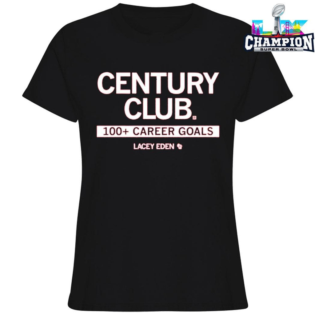 Lacey Eden Century Club 100 Career Goals Shirt