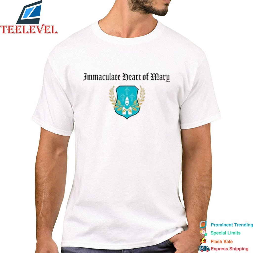 Lady Bird Immaculate Heart Of Mary T-Shirts
