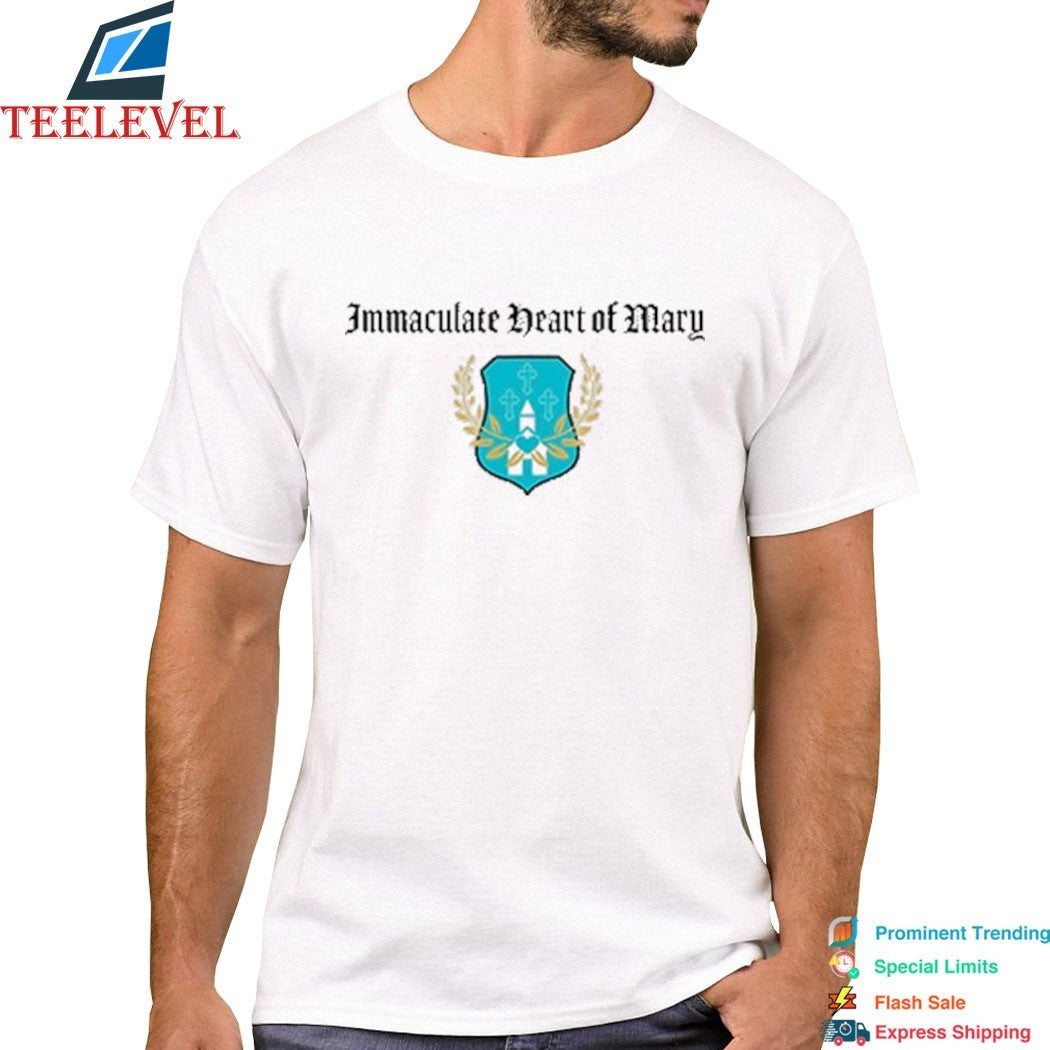 Lady Bird Immaculate Heart Of Mary T-Shirts