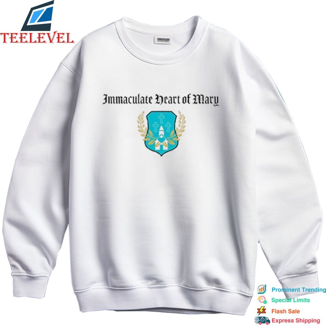 Lady Bird Immaculate Heart Of Mary T-Shirts