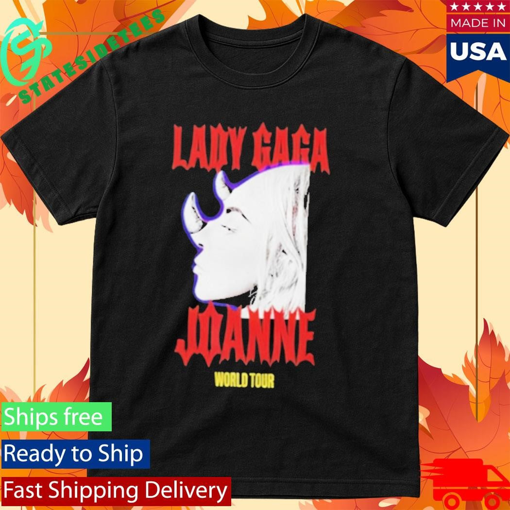 Lady Gaga Joanne Horns World Tour Shirt