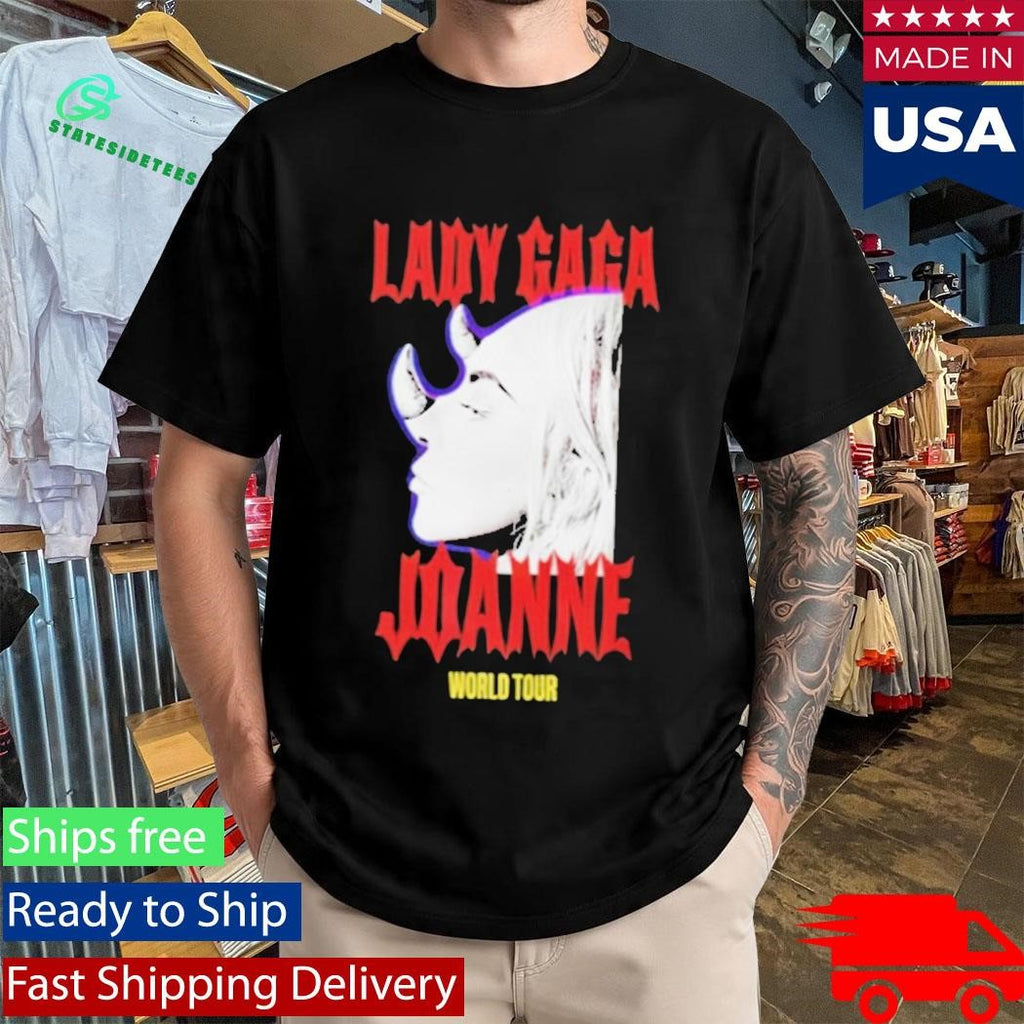 Lady Gaga Joanne Horns World Tour Shirt