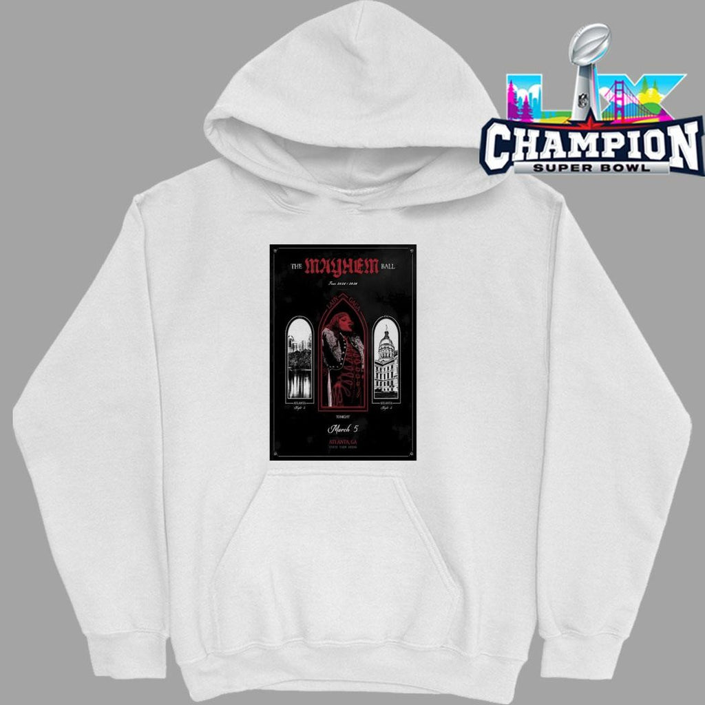 Lady Gaga State Farm Arena In Atlanta Ga March 5 2026 Shirt