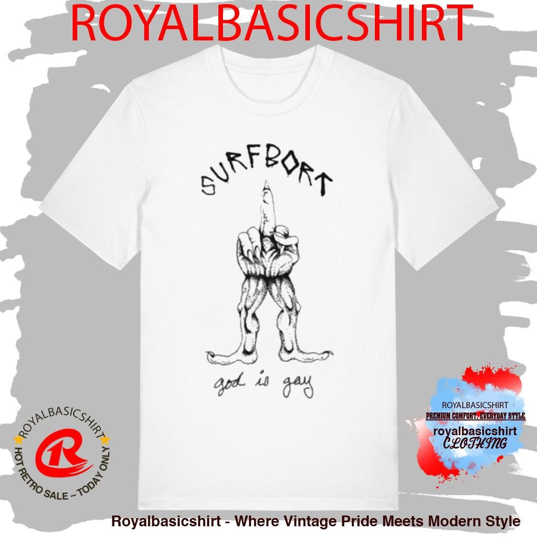 Lagoon Room Surfbort God Is Gay Shirt
