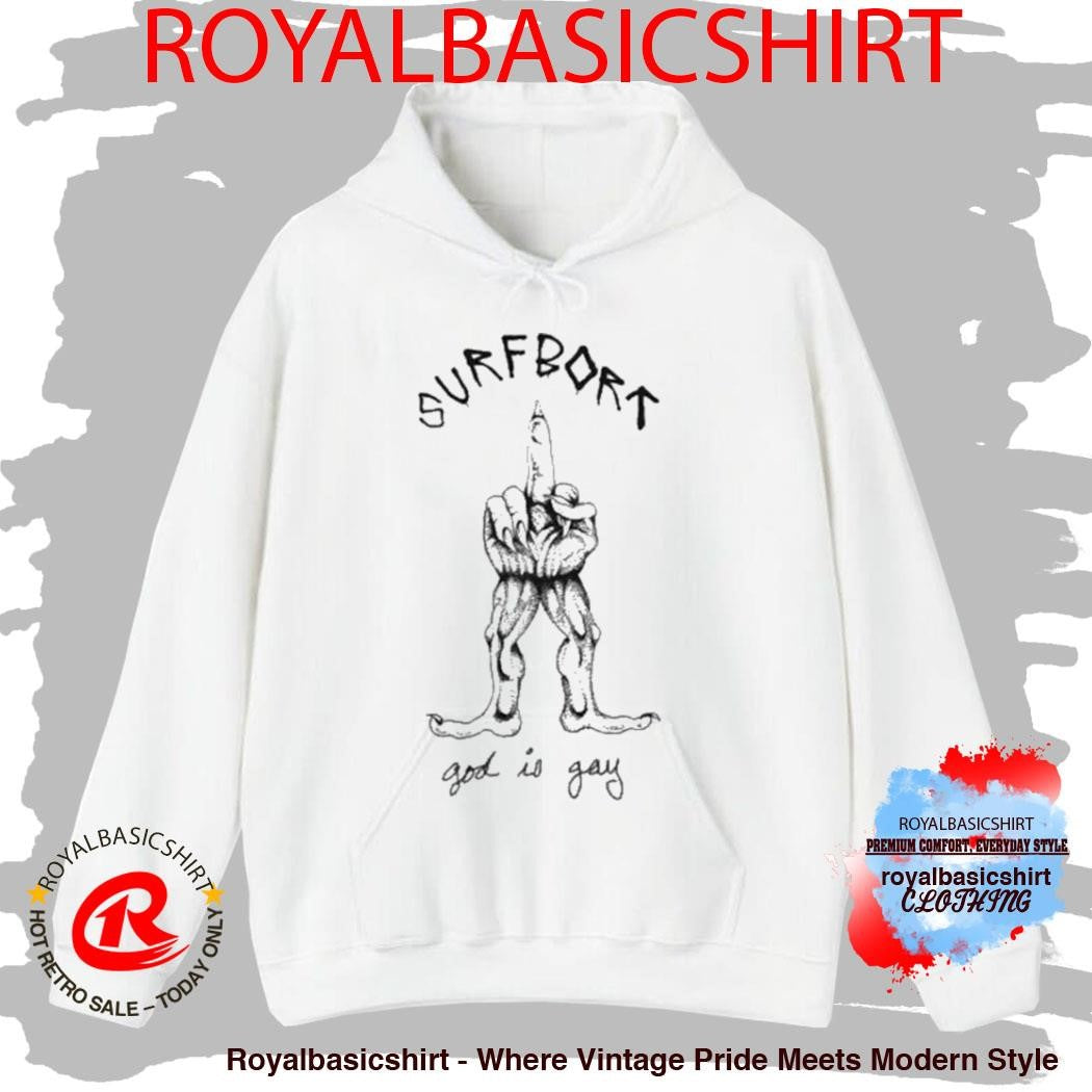 Lagoon Room Surfbort God Is Gay Shirt