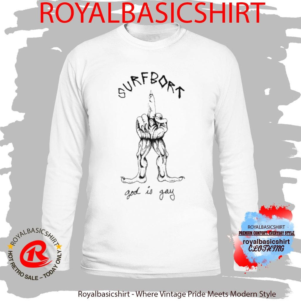 Lagoon Room Surfbort God Is Gay Shirt