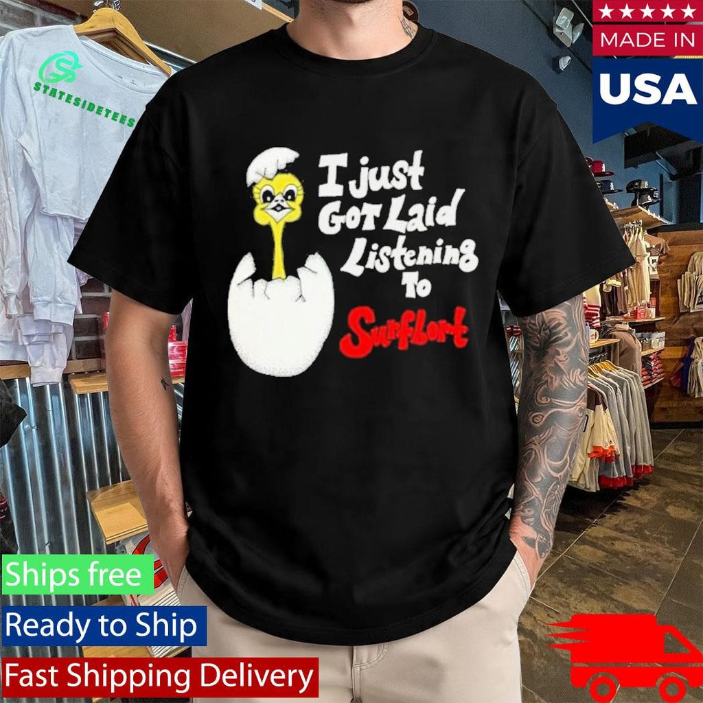 Lagoon Room Surfbort Got Laid Shirt