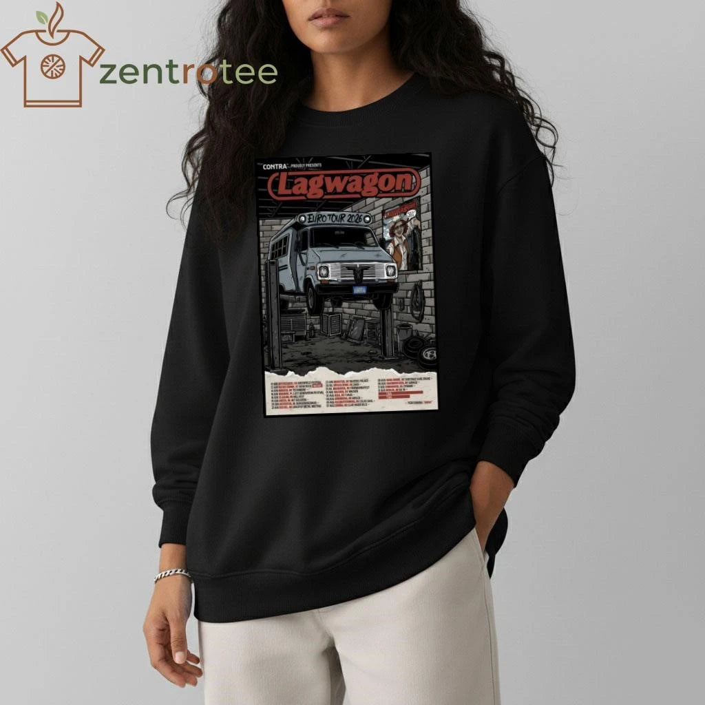 Lagwagon EU 2026 Tour tee