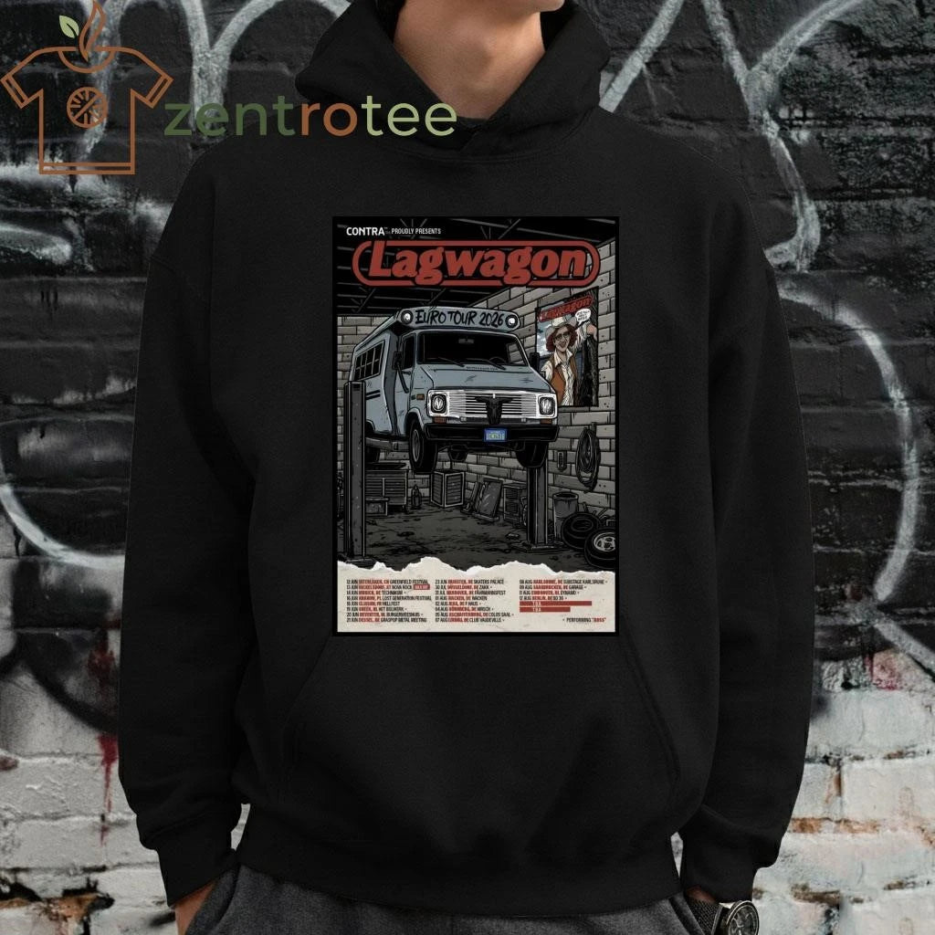 Lagwagon EU 2026 Tour tee
